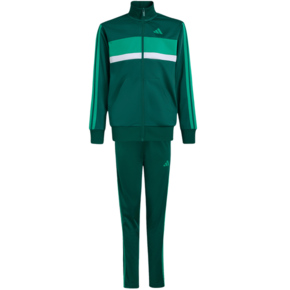 Dres dla dzieci adidas Seasonal Essentials Tiberio 3-Stripes zielony KT1665